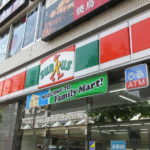 サンクス大井１丁目店 ファサード看板